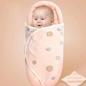 Soft Baby Swaddle Sleeping Sack with Head Guard